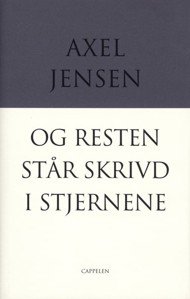 Omslag av "Og resten står skrivd i stjernene"