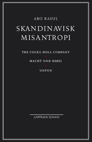 Omslag av "Skandinavisk Misantropi, 3 bøker i 1"