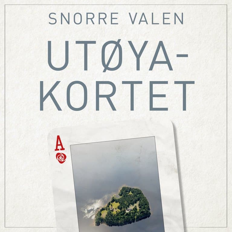 Omslag Utøyakortet av Snorre Valen (Lydbok)