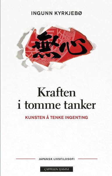 Omslag av "Kraften i tomme tanker. Kunsten å tenke ingenting"