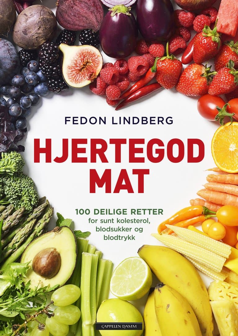 Omslag Hjertegod mat av Fedon Alexander Lindberg (Innbundet)