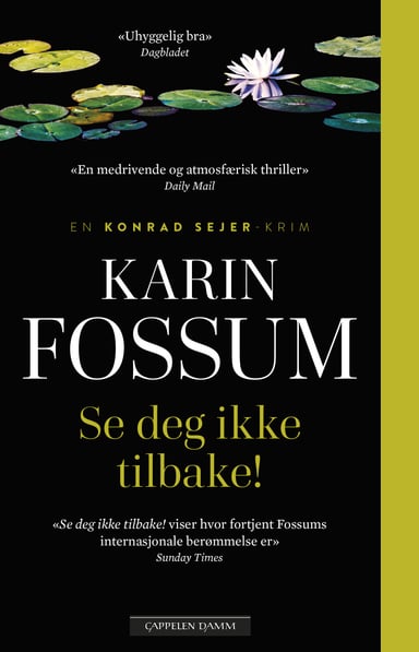Omslag av "Se deg ikke tilbake!"