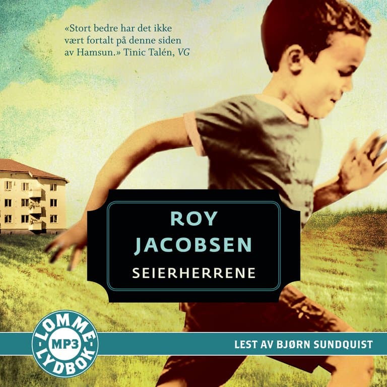 Omslag Seierherrene av Roy Jacobsen (CD)
