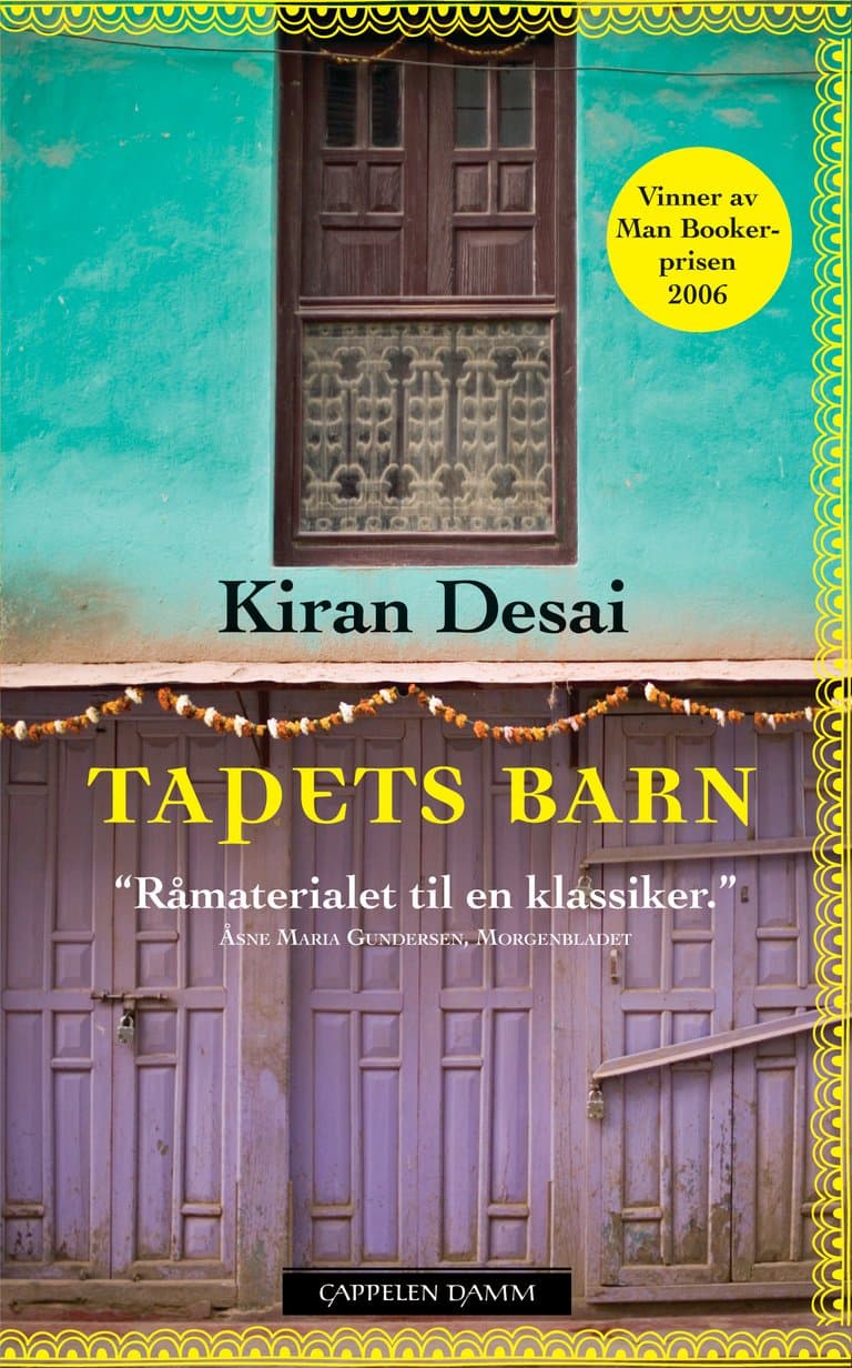 Omslag Tapets barn av Kiran Desai (Heftet)
