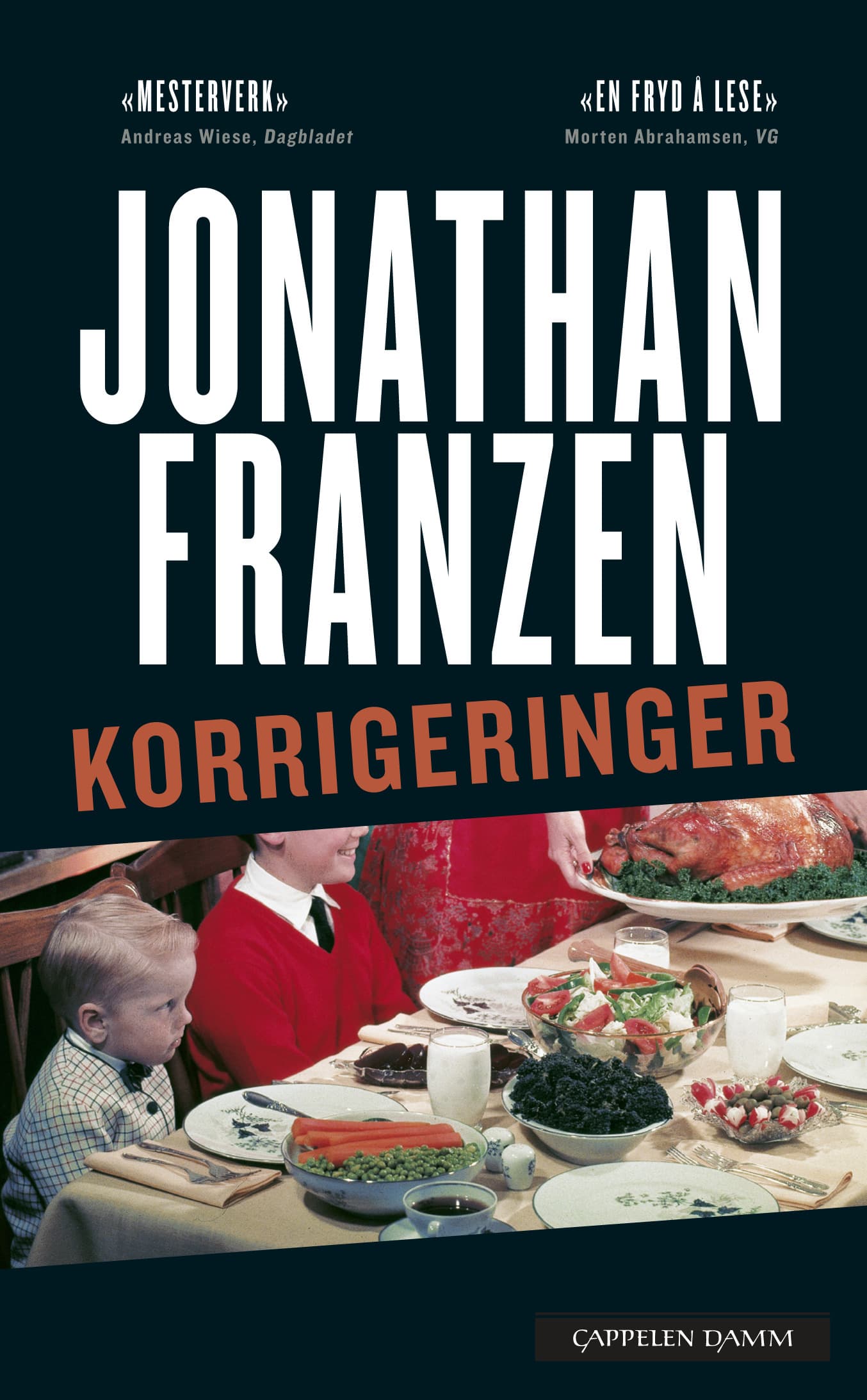Omslag Korrigeringer av Jonathan Franzen (Heftet)