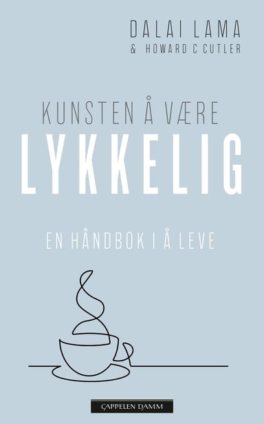 Omslag av "Kunsten å være lykkelig"