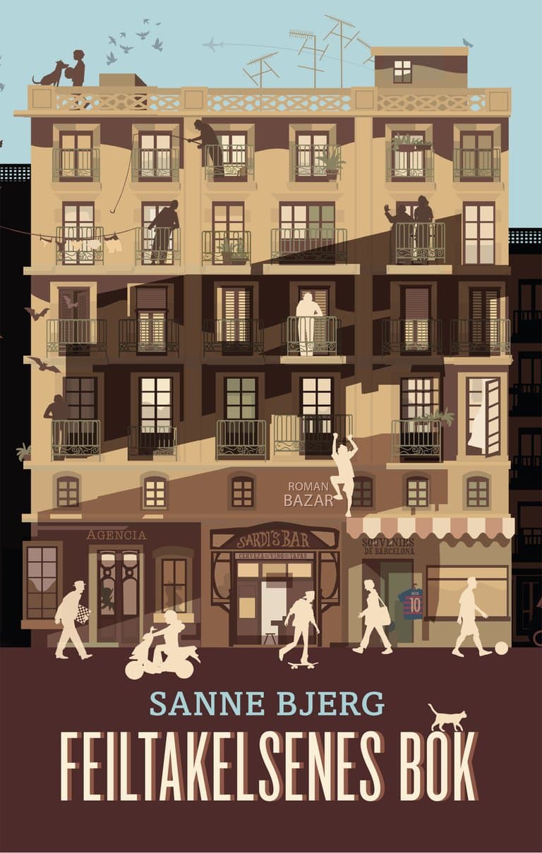 Omslag Feiltakelsenes bok av Sanne Bjerg (Ebok)