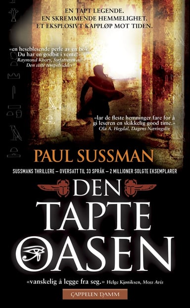 Omslag av "Den tapte oasen"