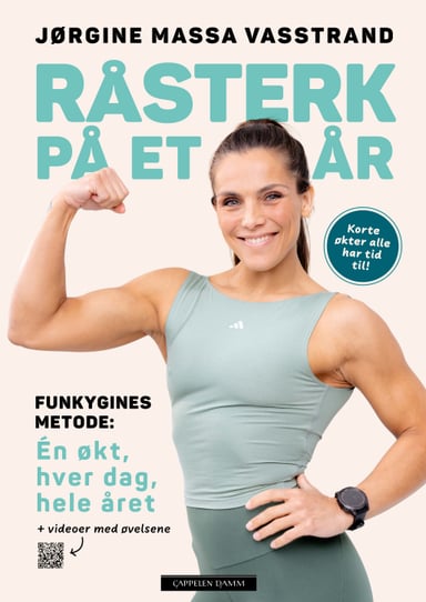 Omslag av "Råsterk på et år"