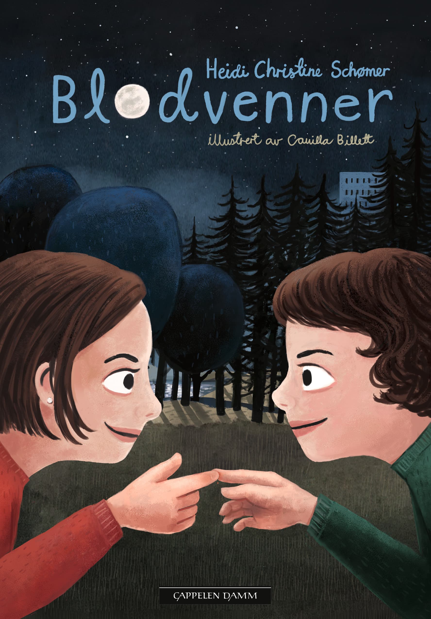 Omslag Blodvenner av Heidi Christine Schømer (Ebok)