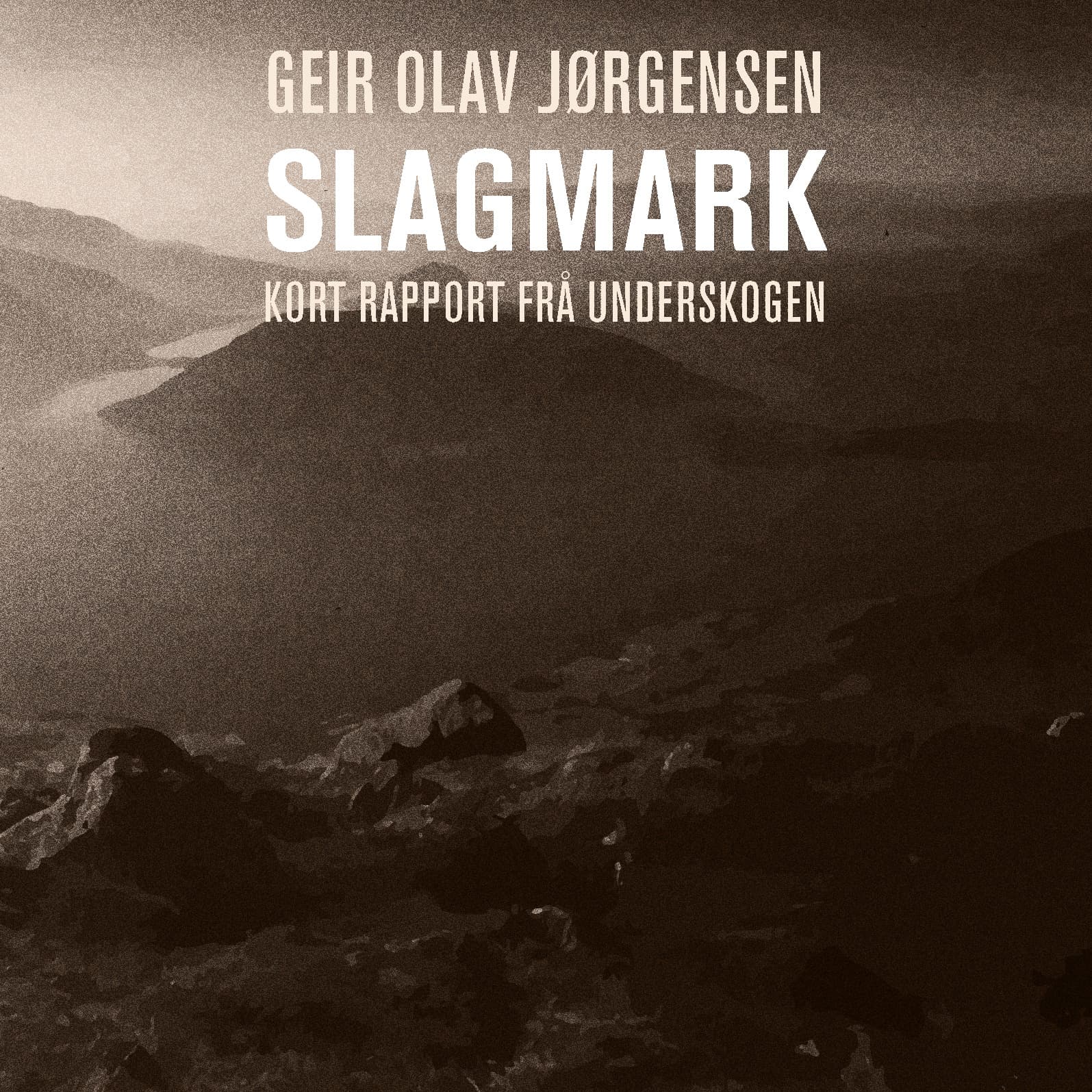 Omslag Slagmark - kort rapport frå underskogen av Geir Olav Jørgensen (Lydbok)