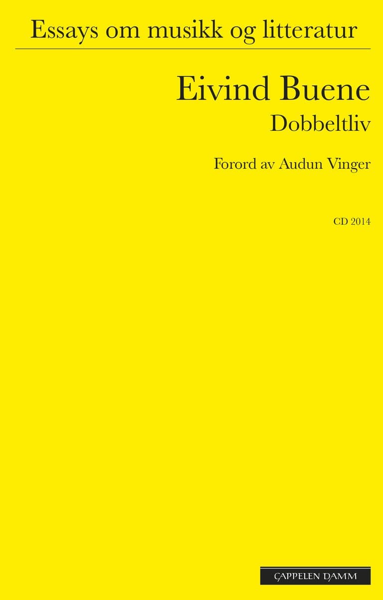 Omslag Dobbeltliv av Eivind Buene (Innbundet)