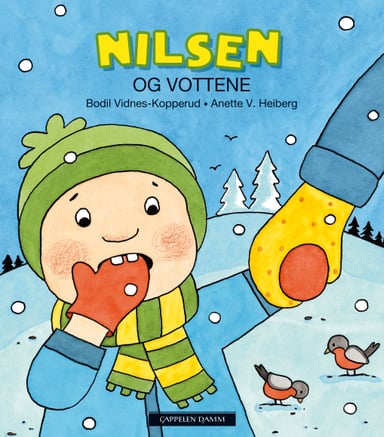 Omslag av "Nilsen og vottene"
