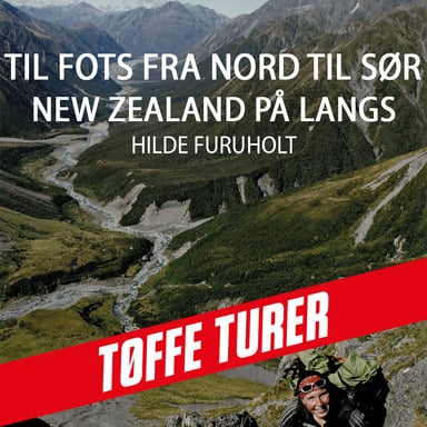 Omslag av "Til fots fra nord til sør - New Zealand på langs"