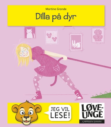 Omslag av "Løveunge - Dilla på dyr"