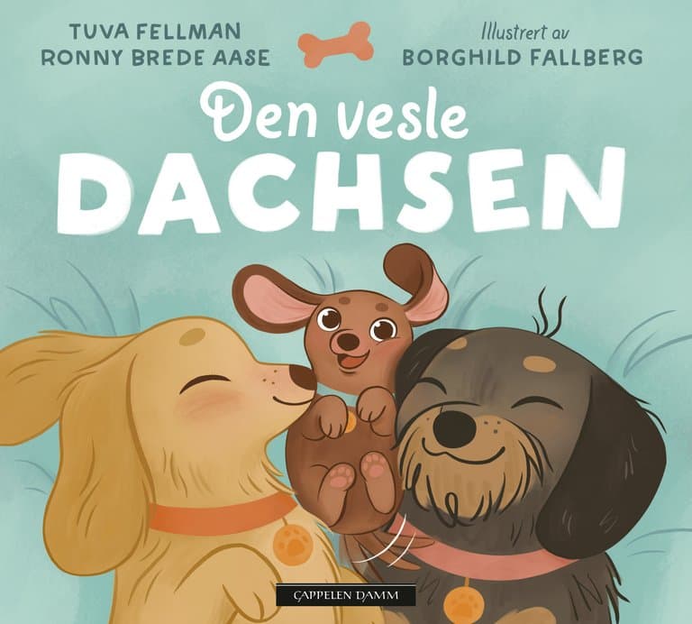 Omslag Den vesle dachsen av Tuva Fellman og Ronny Brede Aase (Ebok)