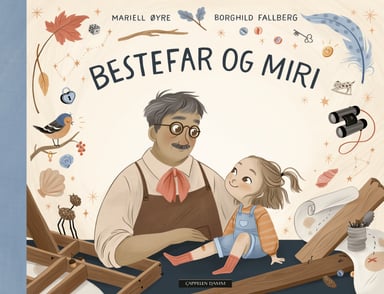 Omslag av "Bestefar og Miri"