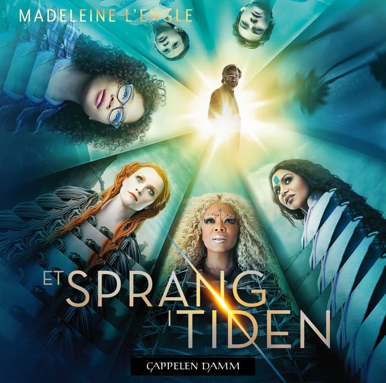 Omslag Et sprang i tiden av Madeleine L'Engle (Lydbok)