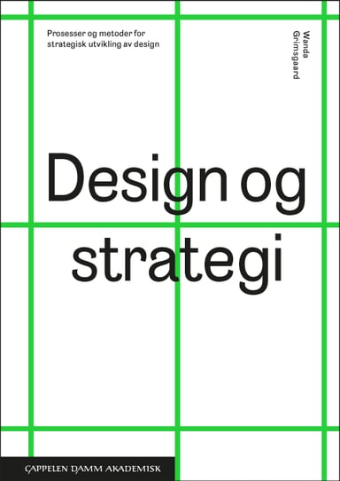 Omslag av "Design og strategi"