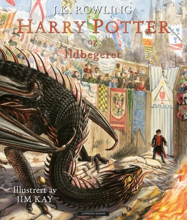 Omslag av "Harry Potter og Ildbegeret"