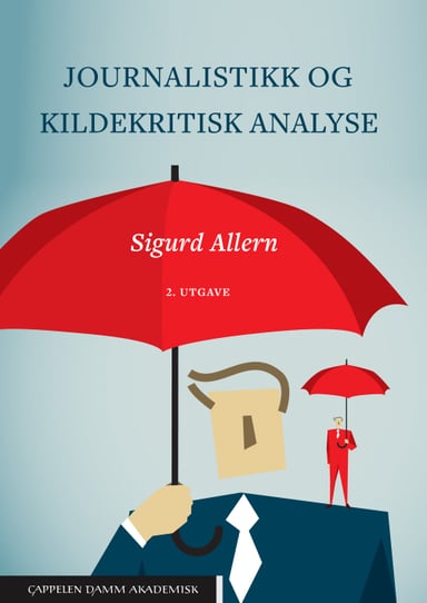 Omslag av "Journalistikk og kildekritisk analyse"