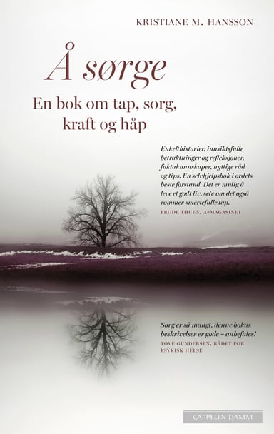 Omslag av "Å sørge"