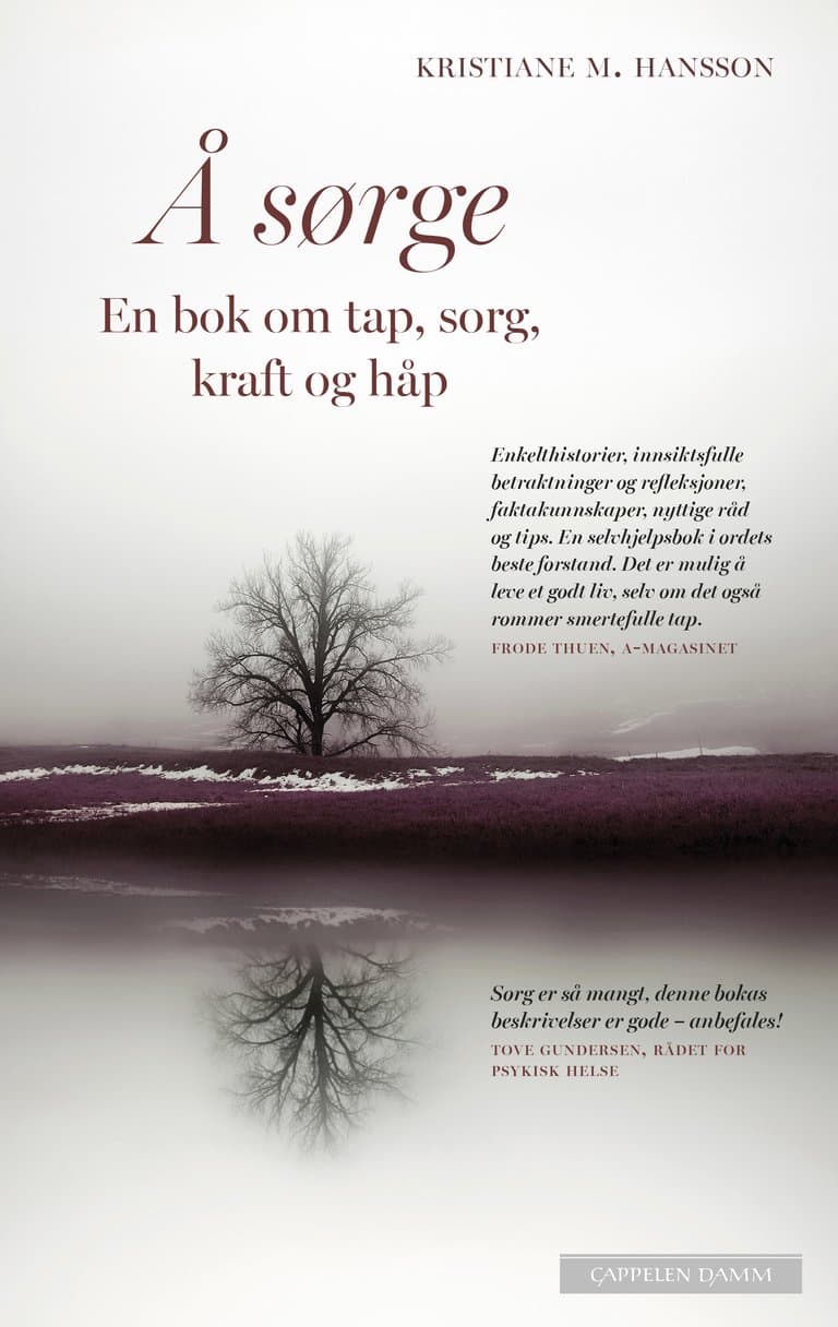 Omslag Å sørge av Kristiane M. Hansson (Heftet)