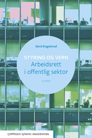 Omslag av "Styring og vern"