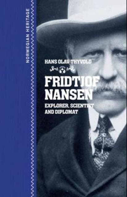 Omslag Fridtjof Nansen av Hans-Olav Thyvold (Innbundet)