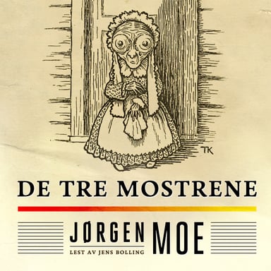 Omslag av "De tre mostrene"