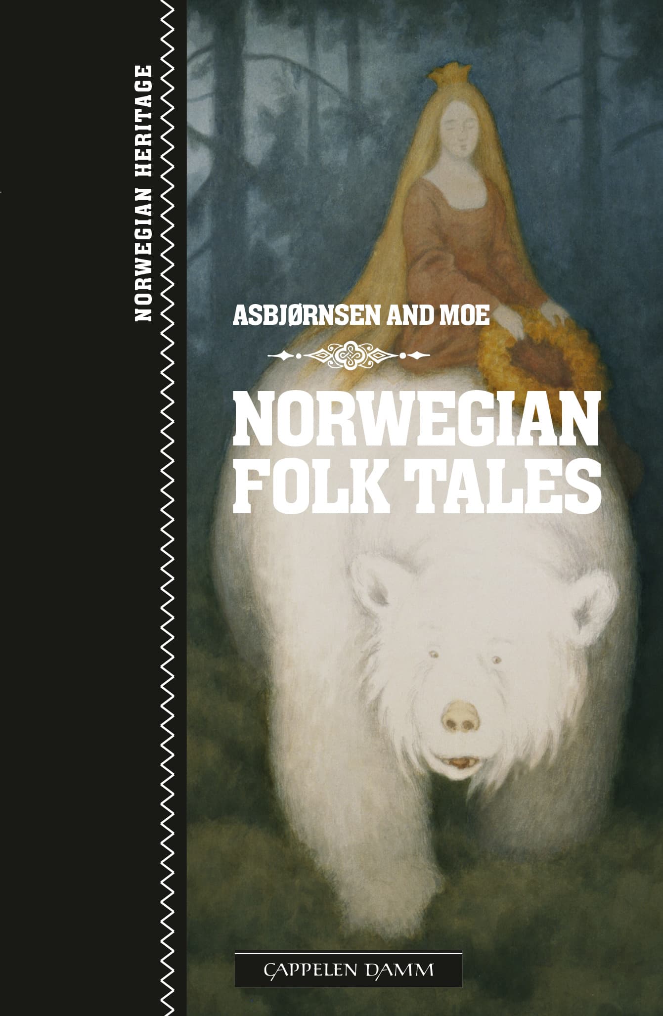 Omslag Norwegian folk tales av Peter Christen Asbjørnsen og Jørgen Moe (Innbundet)