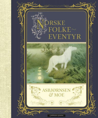 Omslag av "Norske folkeeventyr"