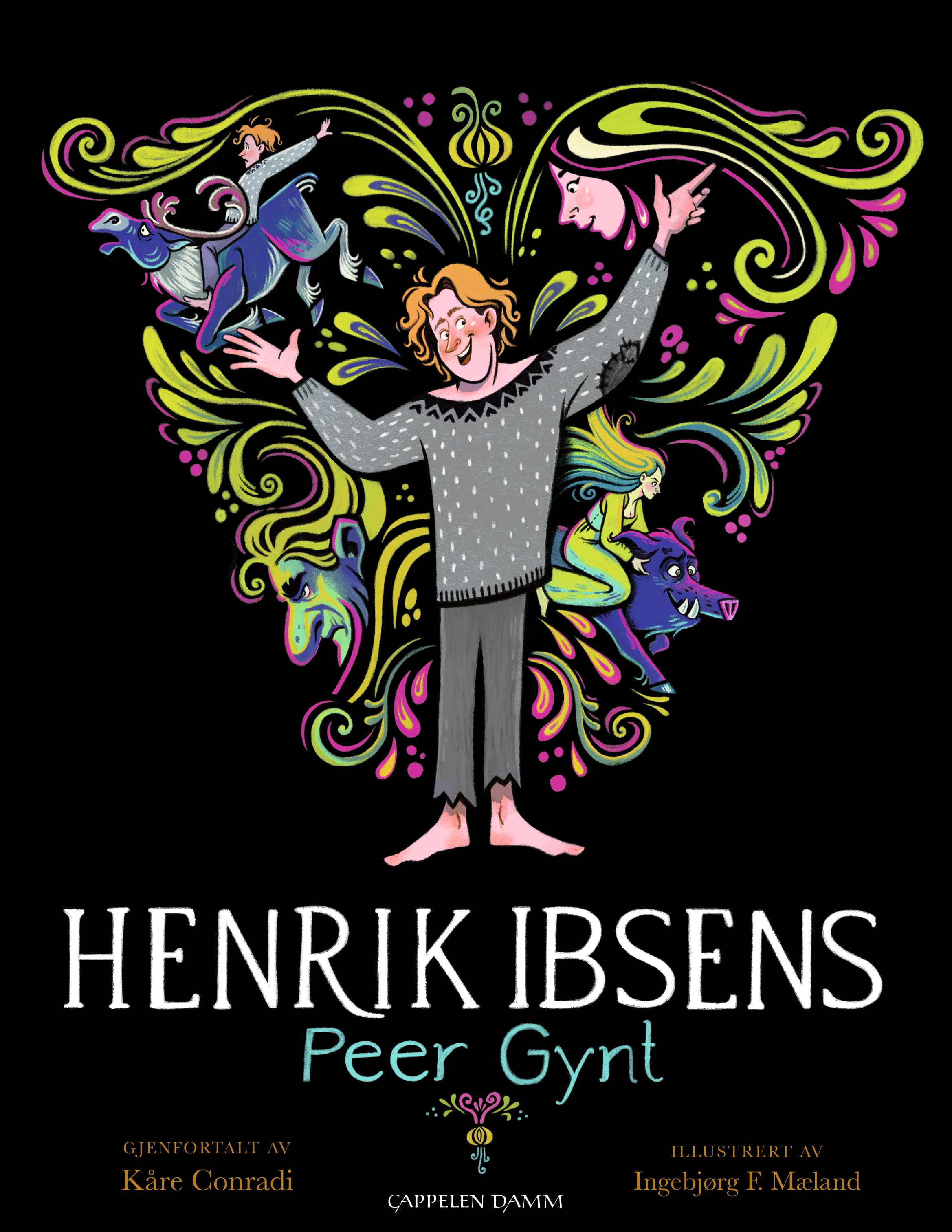 Omslag Henrik Ibsens Peer Gynt av Kåre Conradi (Ebok)