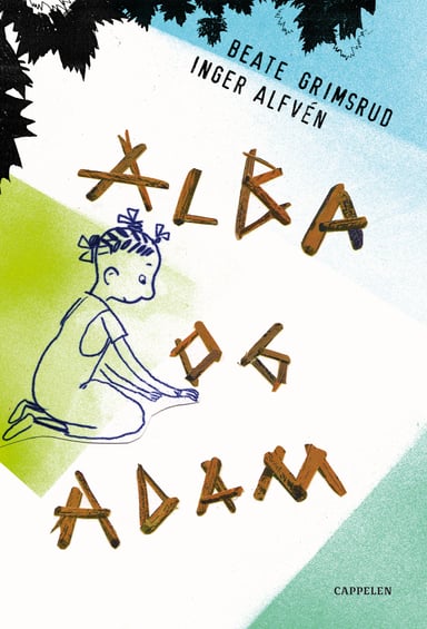Omslag av "Alba og Adam"