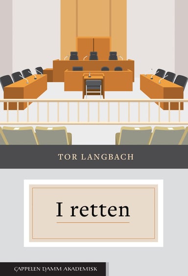 Omslag av "I retten"