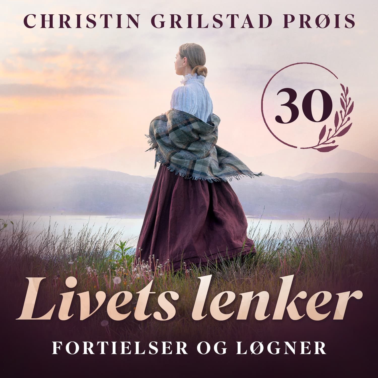 Omslag Fortielser og løgner av Christin Grilstad Prøis (Lydbok)