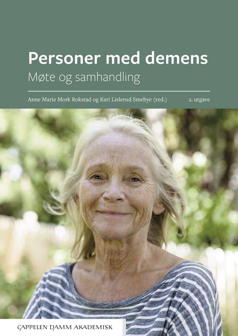 Omslag Personer med demens av Anne Marie Mork Rokstad og Kari Lislerud Smebye (red.) (Ebok)