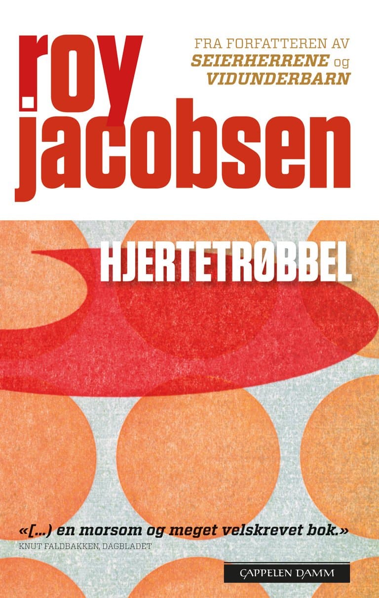 Omslag Hjertetrøbbel av Roy Jacobsen (Heftet)