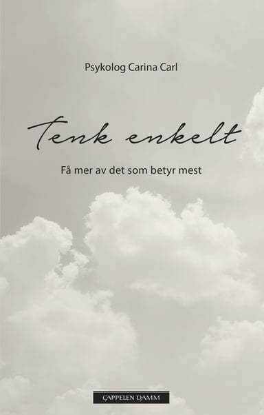 Omslag av "Tenk enkelt"