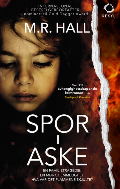 Omslag av "Spor i aske"