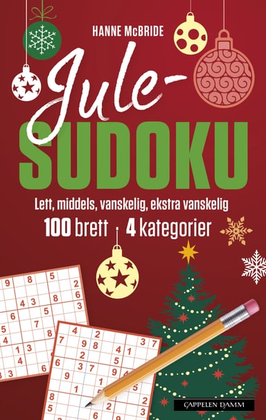 Omslag av "Jule-sudoku"