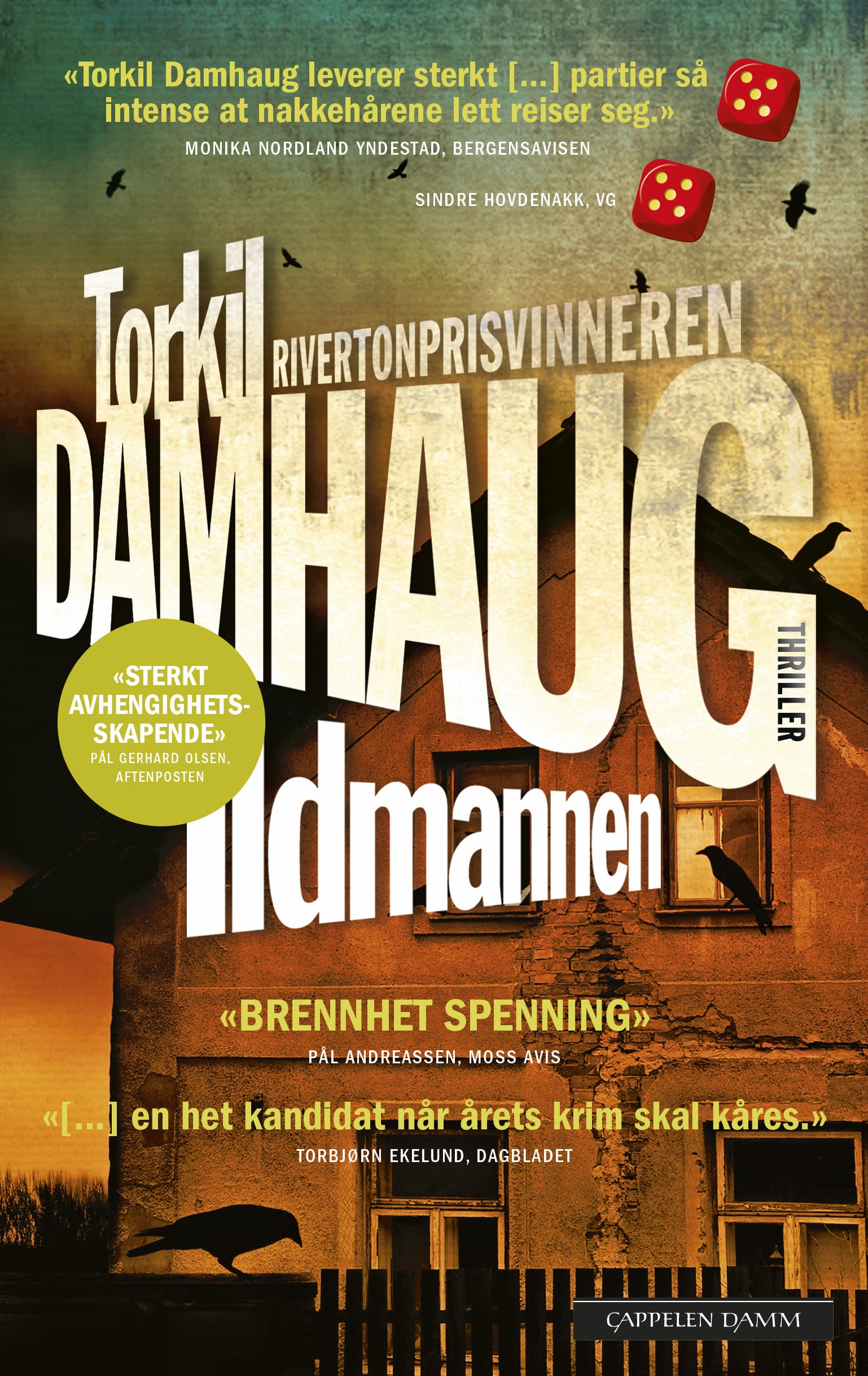 Omslag Ildmannen av Torkil Damhaug (Heftet)