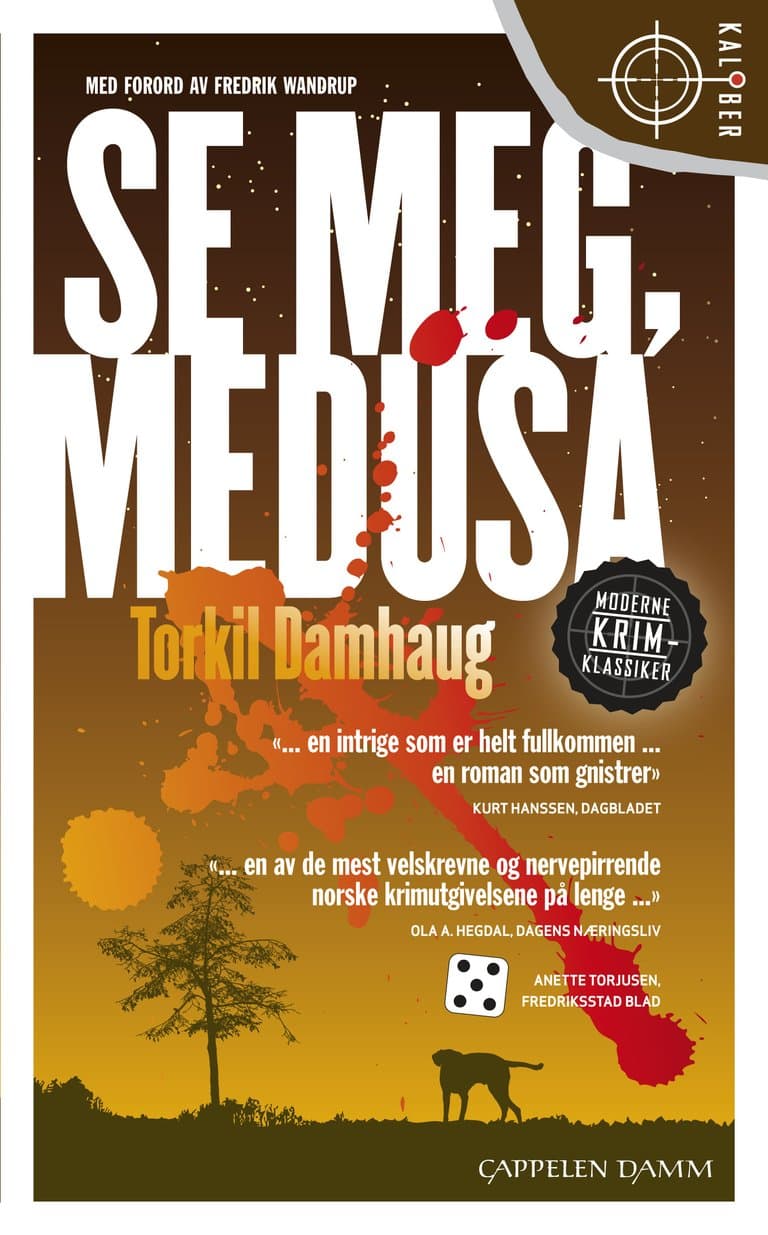 Omslag Se meg, Medusa av Torkil Damhaug (Heftet)