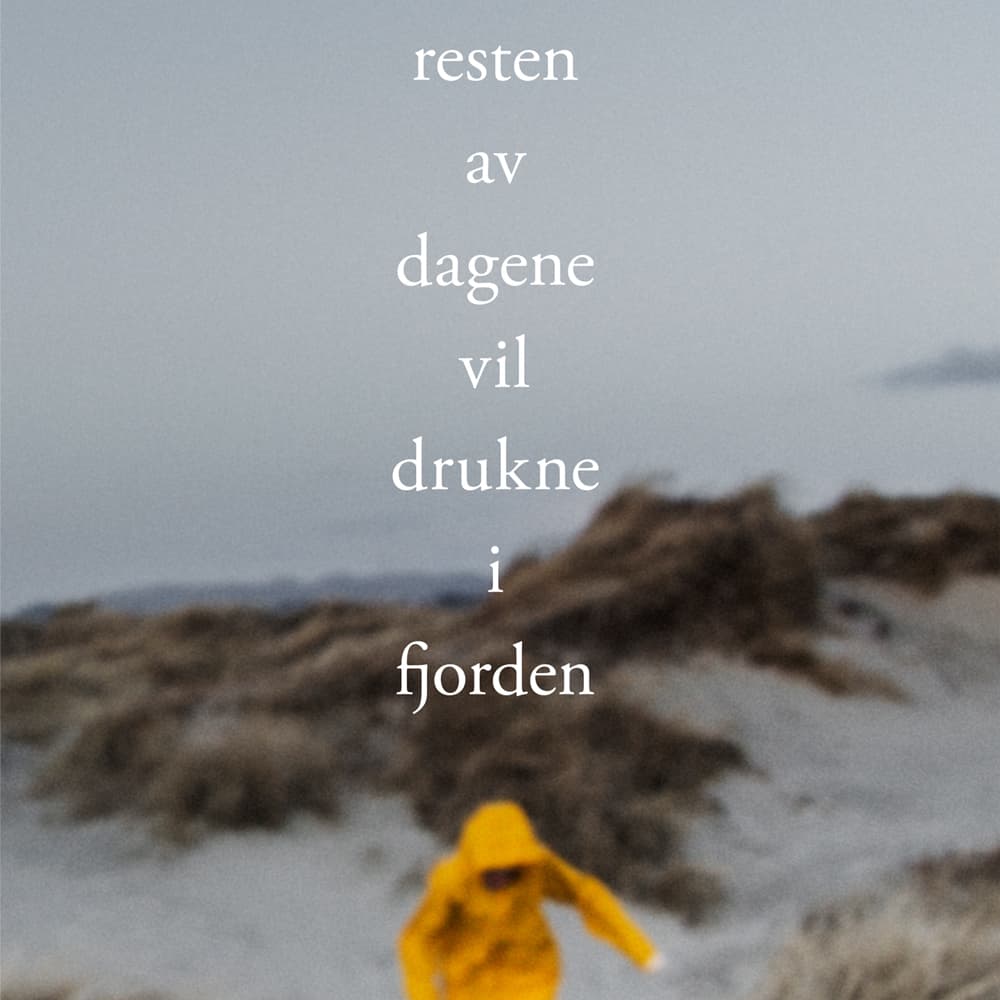 Omslag Resten av dagene vil drukne i fjorden av Rune Salvesen (Lydbok)