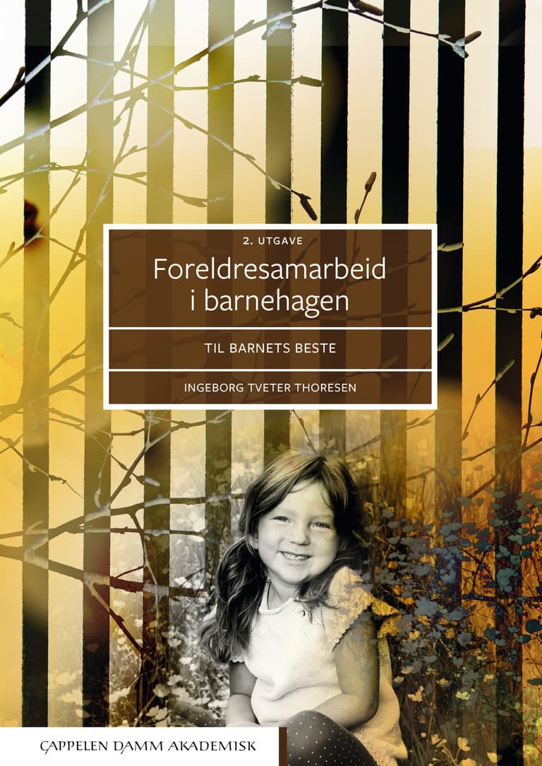 Omslag Foreldresamarbeid i barnehagen av Ingeborg Tveter Thoresen (Heftet)