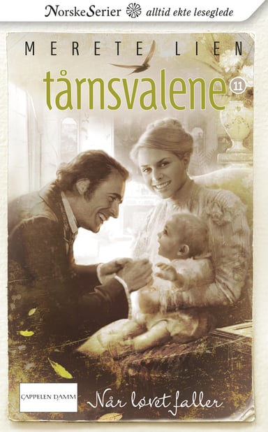 Omslag av "Når løvet faller"
