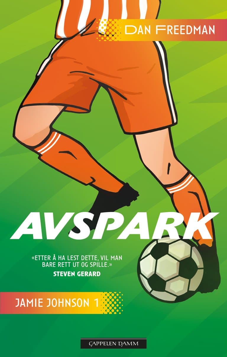 Omslag Jamie Johnson 1 - Avspark av Dan Freedman (Innbundet)