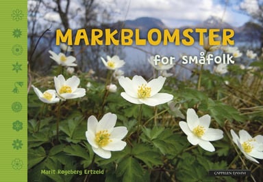 Omslag av "Markblomster for småfolk"