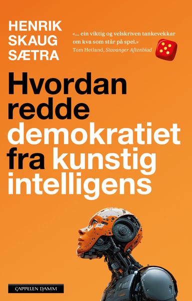 Omslag av "Hvordan redde demokratiet fra kunstig intelligens"
