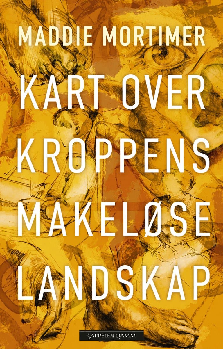Omslag Kart over kroppens makeløse landskap av Maddie Mortimer (Ebok)